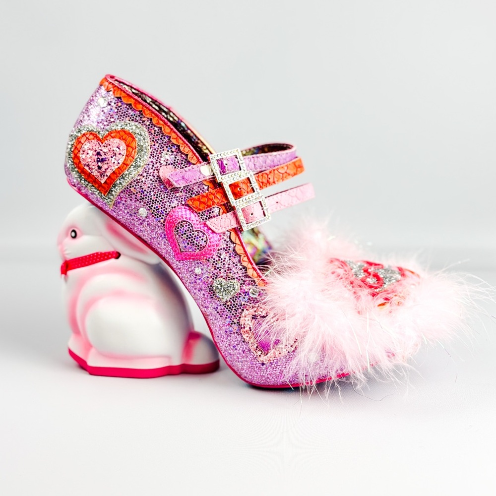 Irregular Choice “Hunnie Bunnie” Light-Up Bunny Heels – Size 39 – Rare Collectib